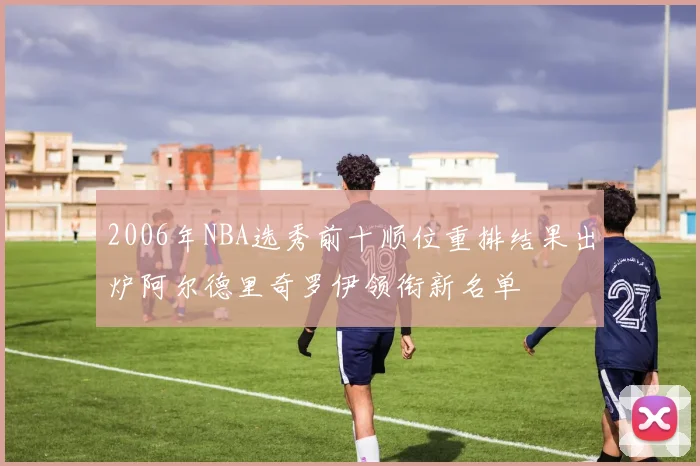 2006年NBA选秀前十顺位重排结果出炉阿尔德里奇罗伊领衔新名单